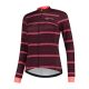 Rogelli kurtka zimowa damska STRIPE bordowa L