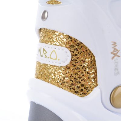 13. Łyżwy, rolki regulowane Tempish Enbo Duo Girl Gold Jr 13000008259