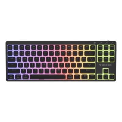 3. GENESIS Thor 430 TKL Wireless klawiatura Gaming USB + RF Wireless + Bluetooth QWERTY US English Czarny