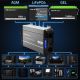 4. Qoltec Przetwornica napięcia Pure Sine Wave | 12V na 230V | 2000/4000W | UPS BYPASS | LCD | USB | USB-C | Kompatybilna z LiFePO4 GEL AGM