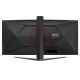 48. Monitor AOC CU34G4Z 34-calowy, Szybkie VA, WQHD 21:9, 240 Hz, 1 ms, 3440 x 1440 pikseli, 450 cd/m2, ilość portów HDMI: 2, kolor czarny