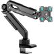 2. ONKRON G90-B Uchwyt biurkowy obrotowo-nachylny do monitora 13"-34" maks 10 kg, z obracaniem, czarny
