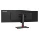 10. Lenovo ThinkVision P49w-30 monitor komputerowy 124,5 cm (49") 5120 x 1440 px Dual WQHD LED Czarny