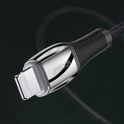 9. Kabel Joyroom S-1224K2 USB-C / Lightning PD 20W 2.4A 1.2m - czerwony
