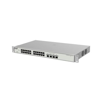 4. Ruijie Networks RG-NBS5200-24GT4XS-P-V2 przełącznik sieciowy Zarządzany L3 Gigabit Ethernet (10/100/1000) Obsługa PoE 1U Szary