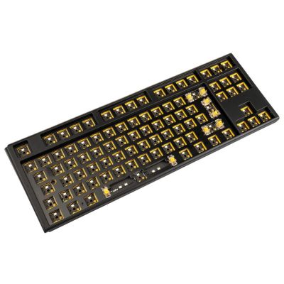 2. Ducky One 3 Hot-Swap Barebone TKL klawiatura Gaming USB Czarny
