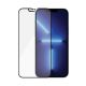 3. Szkło PanzerGlass E2E Microfracture antybakteryjne z osłoną aparatu z kryształem Swarovsky na iPhone 13 Pro Max - z czarną ramką