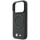 6. Etui BMW Kevlar Ring Stand 360 MagSafe na iPhone 18 Pro / 17 Pro - czarne