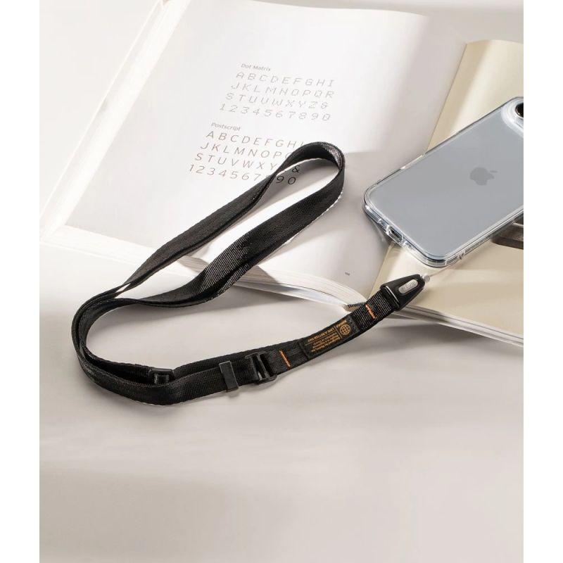4. Smycz Ringke Lanyard Strap Crossbody na telefon - czarna