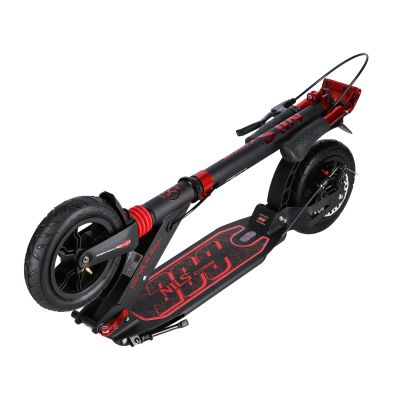 17. HM209T BLACK-RED hulajnoga z hamulcem tarczowym NILS EXTREME