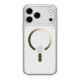 9. Etui Spigen Ultra Hybrid MagSafe na iPhone 17 Pro Max - przezroczysto-złote
