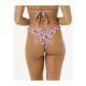 3. Majtki kąpielowe RIP CURL Las Flores High Leg Skimpy turkusowe