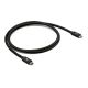 2. CLUB3D CAC-1570 kabel USB USB4 Gen 2x2 1,2 m USB C 80 Gbit/s 240 W Czarny