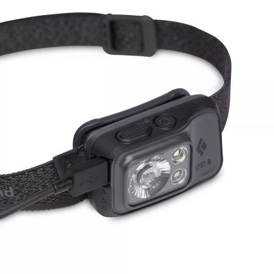 24. Latarka czołowa Black Diamond SPOT 400-R HEADLAMP GRAPHITE