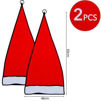 4. POKROWIEC NA KRZESŁO 48X60CM CZERWONY 2SZT