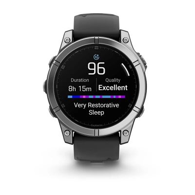 8. Zegarek Garmin Fenix E stainless Steel 010-03025-00