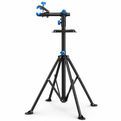 10. Stojak serwisowy Wozinsky WSS-180 z pokrętłami podłogowy do rowerów 30 kg - czarny