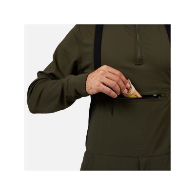 5. Spodnie narciarskie męskie ROSSIGNOL Outerlimits Insulated BIB zielone