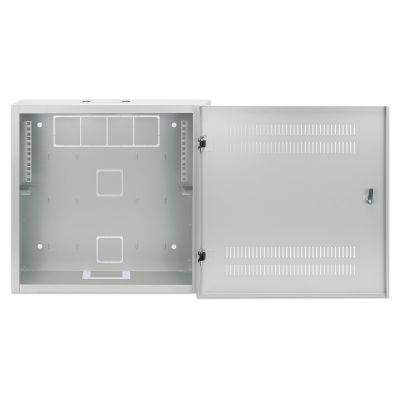 5. Niskoprofilowa szafa wisząca 4U + 2U Rack 19, szara