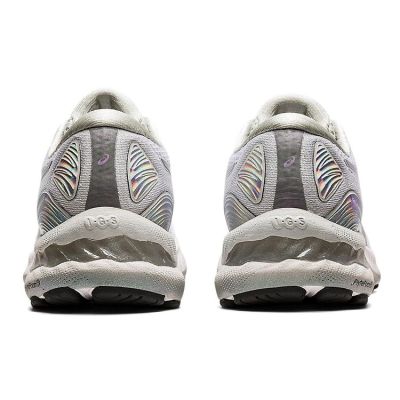 4. ASICS GEL-NIMBUS 23 PLATINUM GLACIER GREY/WHITE (1012B132-020)
