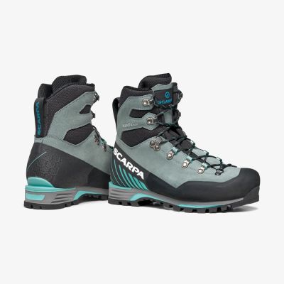 6. Scarpa MANTA TECH GTX WOMAN Damski Dorosły Zielony, Niebieski