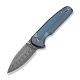 Nóż CIVIVI Mini Shakan Damascus Blue Aluminum