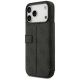 5. Etui Guess Book 4G Metal Logo na iPhone 17 Pro Max - czarne