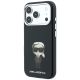 3. Etui Karl Lagerfeld Smooth Ikonik Sketch MagSafe do iPhone 18 Pro / 17 Pro - czarne
