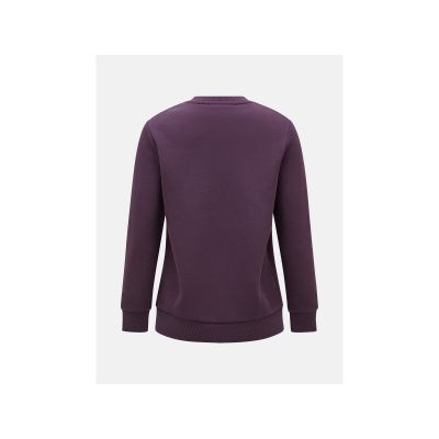 4. Bluza Peak Performance W Original Small Logo Cre fioletowy