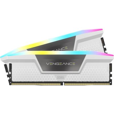 5. Pamięć RAM DDR5 64GB PC 6400 CL32 Corsair KIT (2x32GB) VENGEANCE RGB W sprzedaż detaliczna