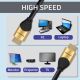 3. QOLTEC KABEL HDMI V2.1 ULTRA HIGH SPEED 8K | 60HZ | 28AWG | GOLD | 2M