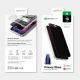 4. Szkło prywatyzujące matowe AMAZINGTHING Titan +Care Matte Privacy Glass na iPhone 18 Pro z ramką montażową
