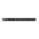 LANBERG LISTWA ZASILAJĄCA RACK 19" PDU PDU-02I1908I-0200-C20-BK (1U, 16A, 2X C19, 8X IEC C13, 2M, WTYK C20)