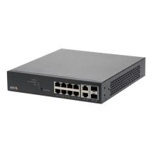 Axis 01191-002 przełącznik sieciowy Zarządzany Gigabit Ethernet (10/100/1000) Obsługa PoE Czarny