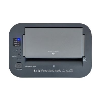 24. HP Niszczarka ONESHRED Auto 100CC, biało-szara