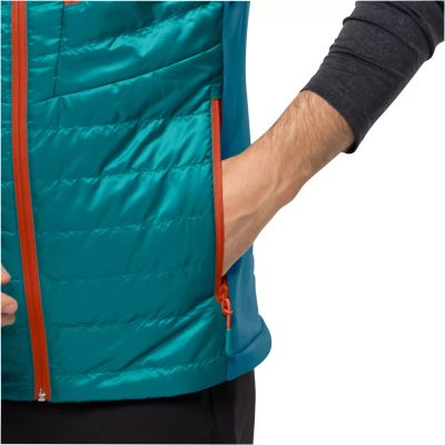 5. Kamizelka męska bezrękawnik Jack Wolfskin ROUTEBURN PRO INS VEST M bay blue (1206871_1124)