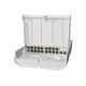 2. Mikrotik netPower 16P L2/L3 Gigabit Ethernet (10/100/1000) Obsługa PoE Biały