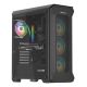 15. Obudowa NATEC Genesis Irid 505 ARGB NPC-1518 (ATX. Micro ATX. Mini ITX; kolor czarny)