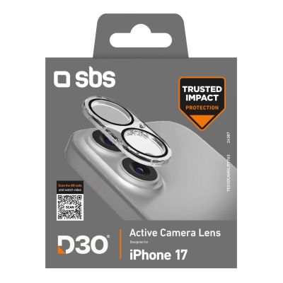 2. Szkło ochronne SBS Camera Glass na obiektywy z technologią D3O na iPhone 17