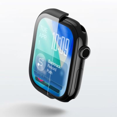 8. Szkło ochronne AMAZINGTHING Radix z etui na Apple Watch Series 11 42 mm - czarne