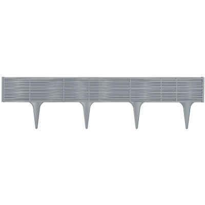 15. PALISADA OGRODOWA OBRZEŻE TRAWNIKOWE BORDER WIKLINA 390CM SZARY KAMIEŃ