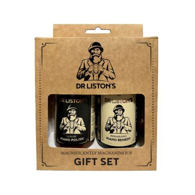 Dr. Liston’s Piano Care Gift Set DR-GS-PRPP - zestaw do czyszczenia i polerowania pianina 2 × 150 ml
