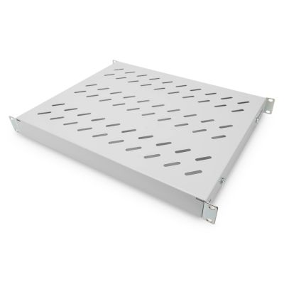 Digitus Półka ze zmiennymi szynami mocującymi do montażu stałego w szafach 483 mm (19")