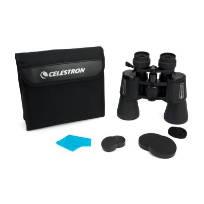 7. Lornetka Celestron 71260 z pryzmatami BK-7 porro w kolorze czarnym