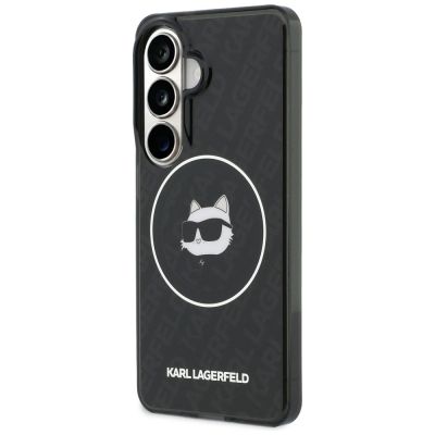 2. Etui Karl Lagerfeld IML Repeated Choupette MagSafe na Samsung Galaxy S26 - czarne