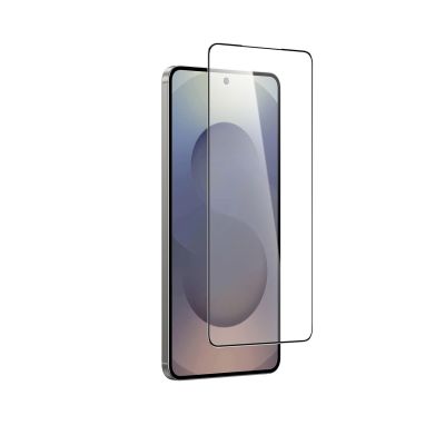 2. Szkło hartowane AMAZINGTHING Radix Full Glass z czarną ramką do Samsung S25 Edge