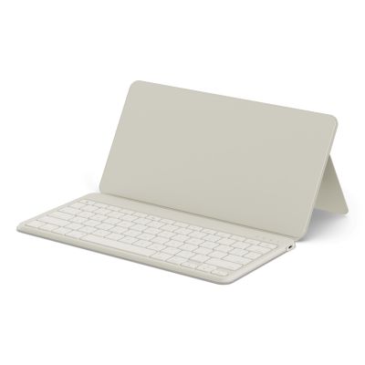Satechi OntheGo QWERTY Angielski Bluetooth Piaskowy