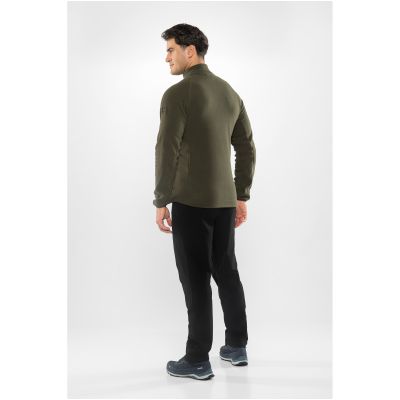 8. Bluza polarowa męska VIKING Billar Man oliwkowa