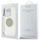8. Etui Guess IML Metal Colored Circle Classic Logo MagSafe na iPhone 16 Pro - szare
