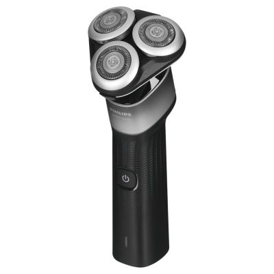 8. Philips X5004/00 maszynka do golenia Golarka rotacyjna Przycinarka Czarny, Srebrny